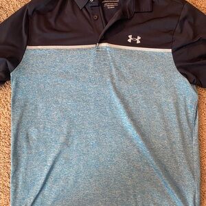 Under Armour Blue Performance Polo Shirt